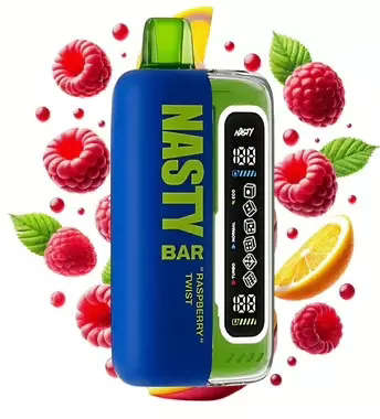 Nasty 20000 Puffs Disposable Vape | Raspberry Twist  | 50mg