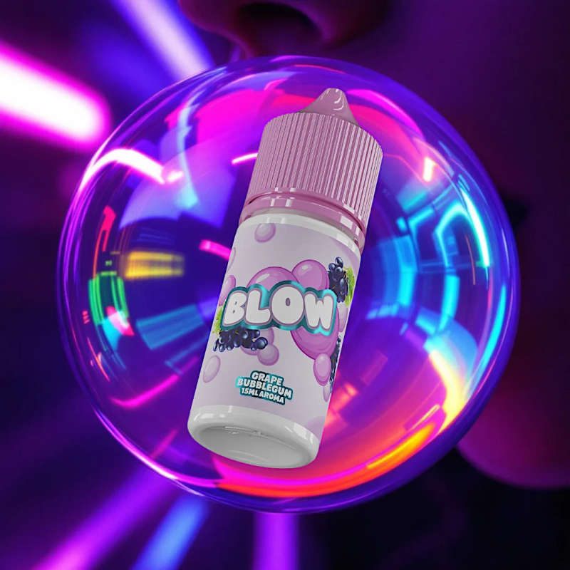 Blow E-Liquids Longfill Nic Salts | 30ml Bottle - Grape Bubblegum