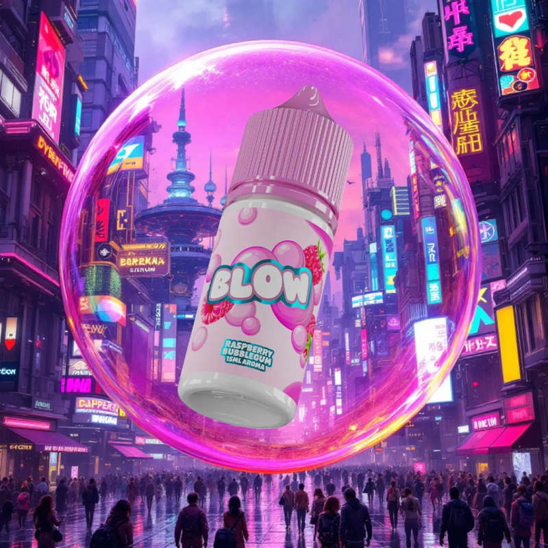 Blow E-Liquids Longfill Nic Salts | 30ml Bottle - Raspberry Bubblegum