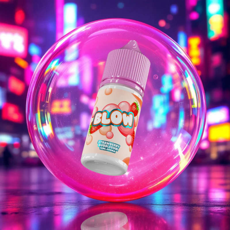 Blow E-Liquids Longfill Nic Salts | 30ml Bottle - Strawberry Bubblegum