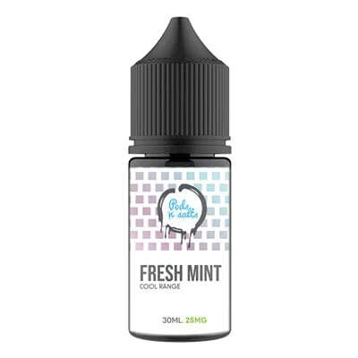 Pods n Salts E-Liquids Longfill Nic Salts 25MG | 30ml Bottle - Fresh Mint