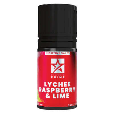 Prime Classic E-Liquids Longfill Nic Salts 35MG | 30ml Bottle - Lychee Raspberry Lime