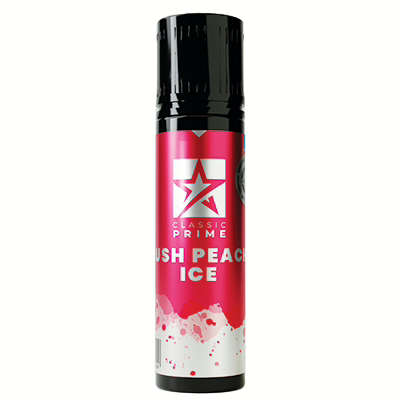 Prime Classic E-Liquids Longfill Nic Salts 50MG | 30ml Bottle - Lush Peach Ice