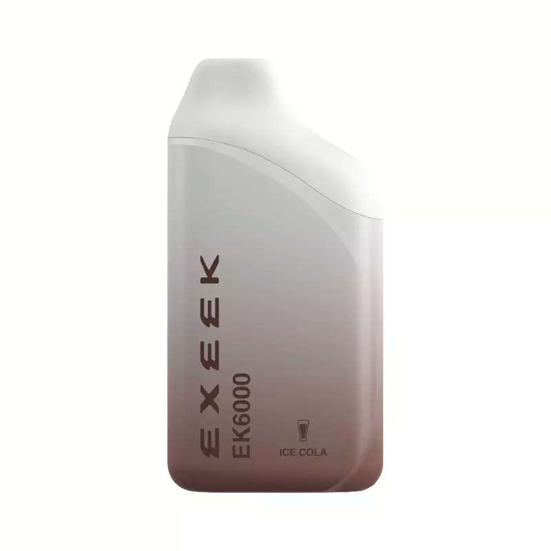 Exeek Disposable Vape 6000 Puffs 50mg Nic | Ice Cola | 14 ml Tank | USB C Rechargeable Battery