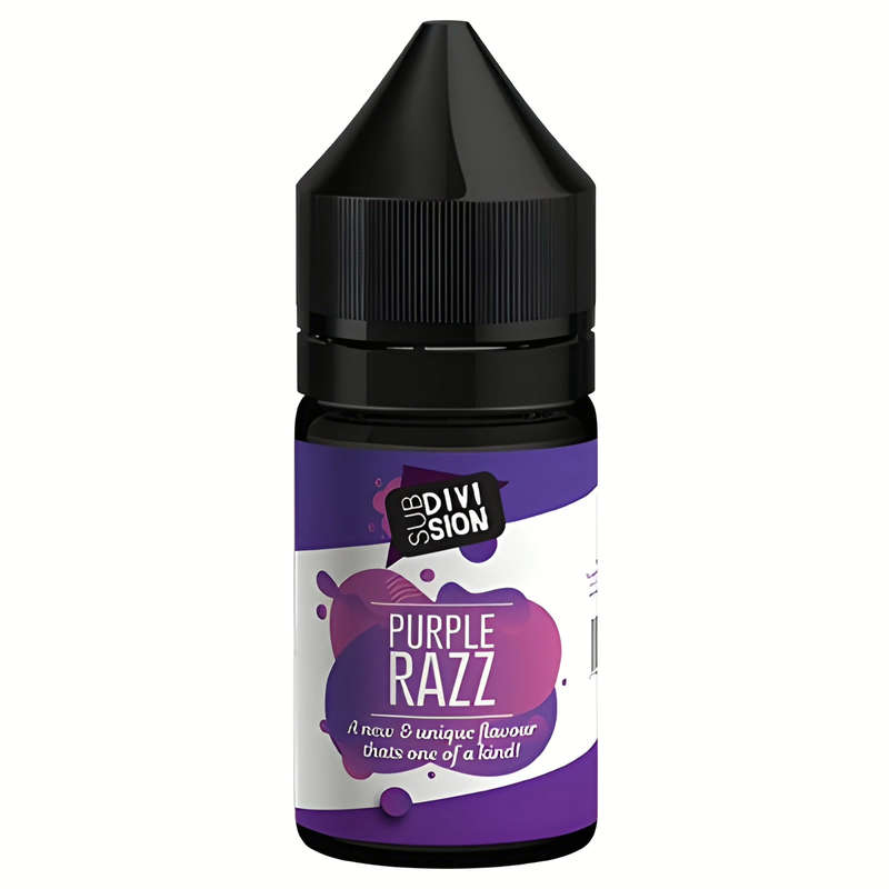 Sub Division E-Liquids Longfill Nic Salts | 30ml Bottle - Purple Razz