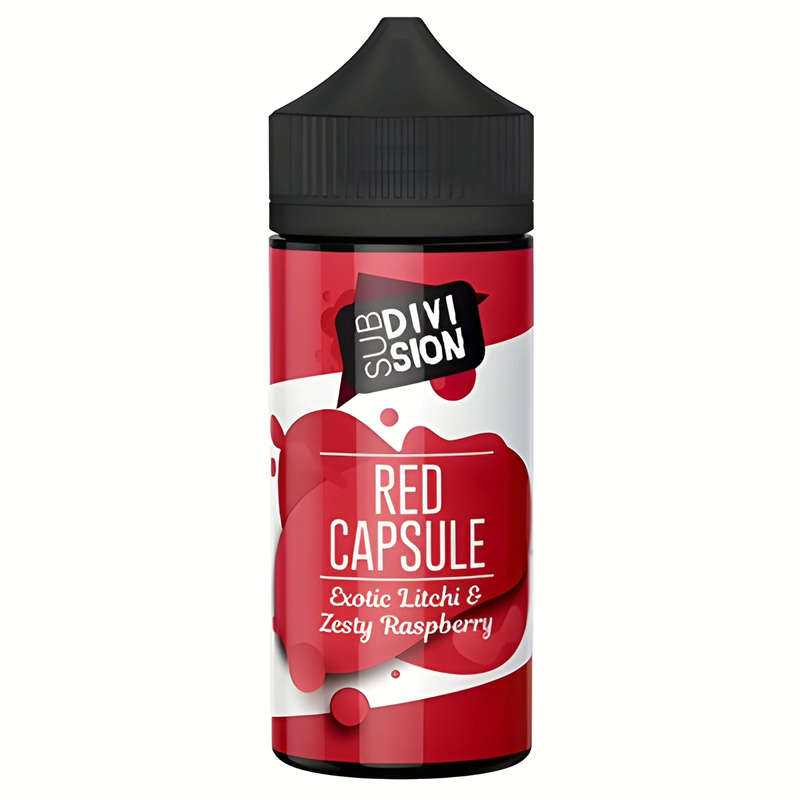 Sub Division | Eliquids | Longfills | Aroma | 30ml in 120ml  Red Capsule