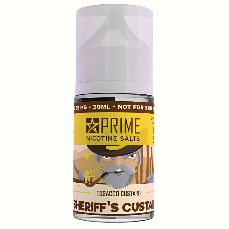 Prime Nic Salts | Sheriff's Custard | 25MG | 30ML