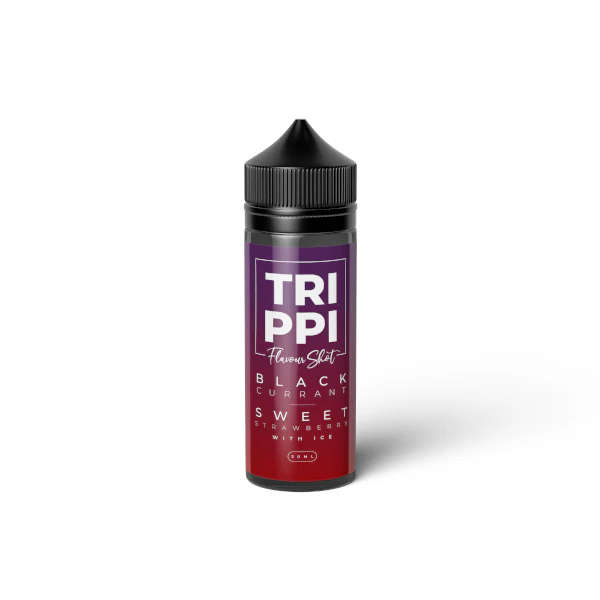Trippi | Eliquids | Longfills | Aroma | 30ml in 120ml  Black Currant Strawberry with Ice