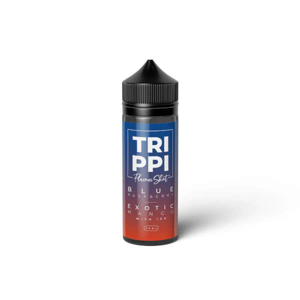 Trippi | Eliquids | Longfills | Aroma | 30ml in 120ml - Blue Raspberry & Exotic Mango With Ice