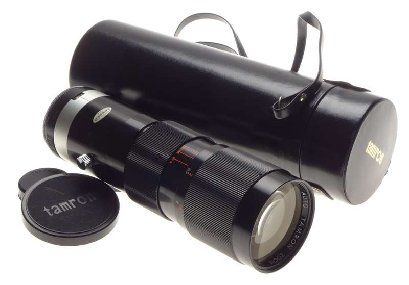 Auto Tamron Zoom 1:3.8 f=250mm P-CS Vintage SLR lens