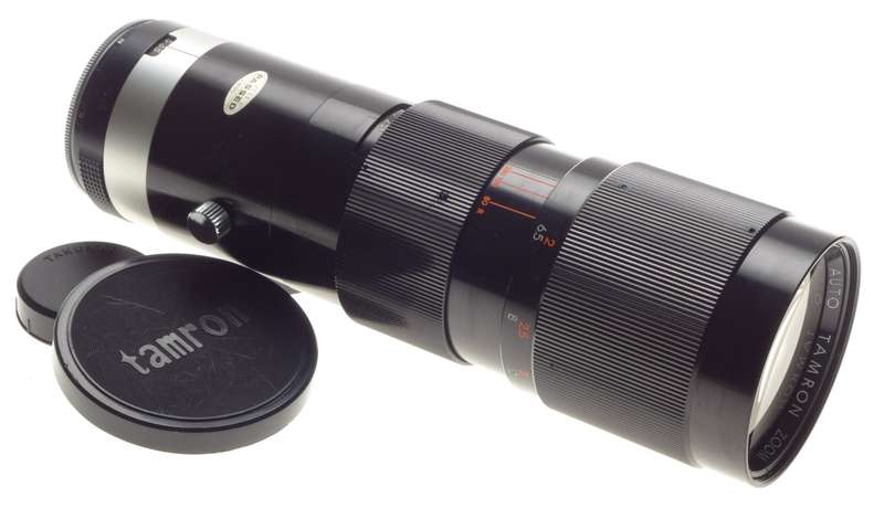 Auto Tamron Zoom 1:3.8 f=250mm P-CS Vintage SLR lens