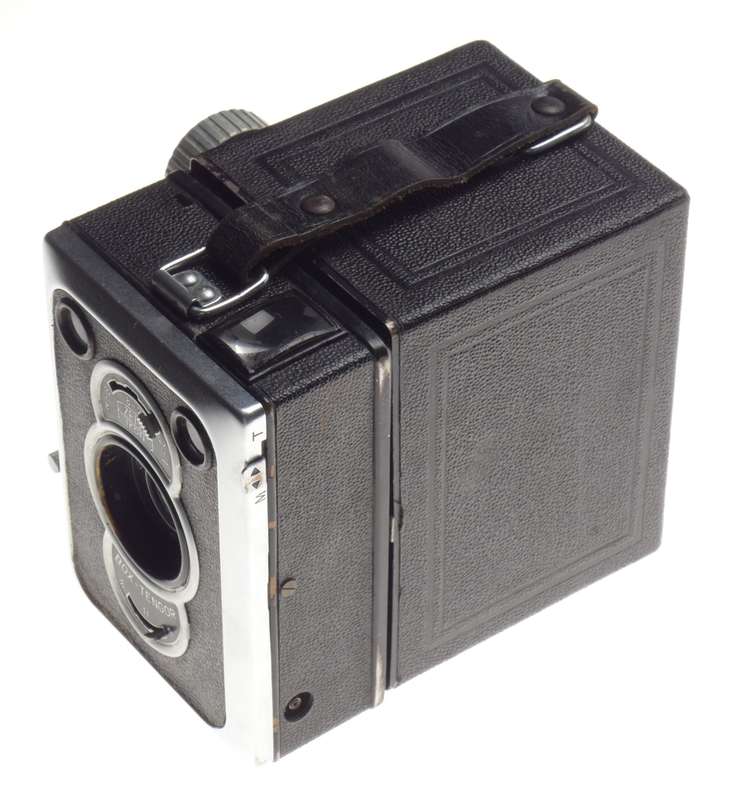 Zeiss Ikon Tengor Box film vintage Camera Goertz Frontar