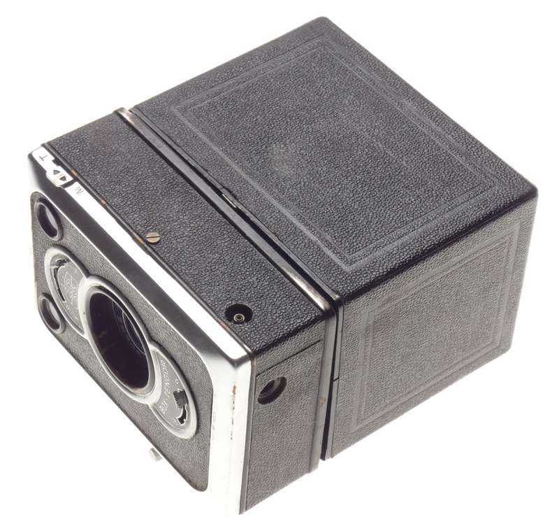 Zeiss Ikon Tengor Box film vintage Camera Goertz Frontar