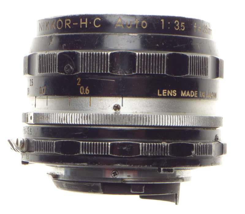 For Repair Nikkor-H.C 1:3.5 f=28mm wide angle Prime SLR vintage lens