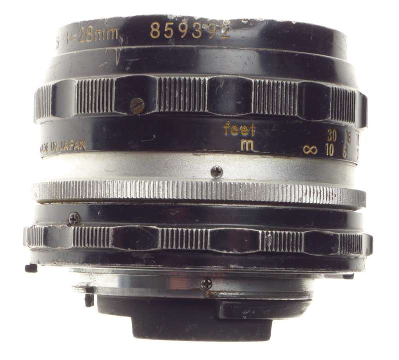 For Repair Nikkor-H.C 1:3.5 f=28mm wide angle Prime SLR vintage lens