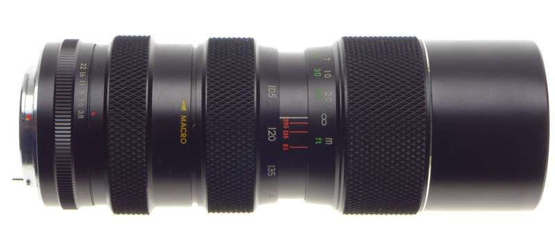 Soligor Macro-Zoom 85-205mm 1:3.8 vintage SLR camera lens