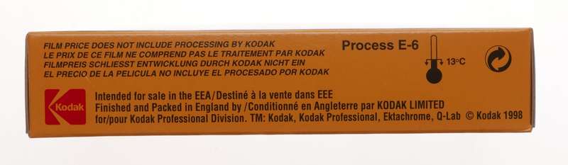 KODAK E100VS Ektachrome color reversal film
