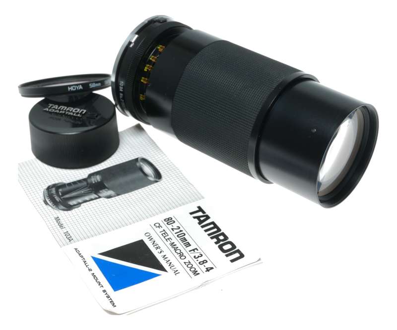 Tamron CF Tele-Macro Zoom 80-210mm F3.8-4 Camera Lens N/AI