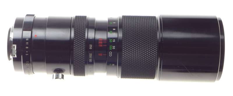 SOLIGOR 100-300mm 1:5 Nikon F mount vintage SLR camera lens excellent