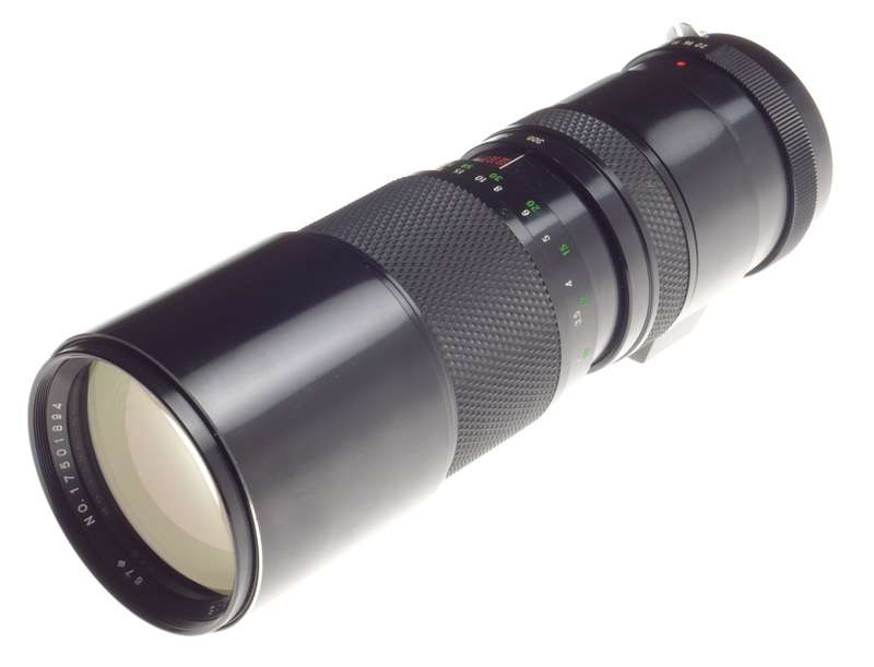 SOLIGOR 100-300mm 1:5 Nikon F mount vintage SLR camera lens excellent