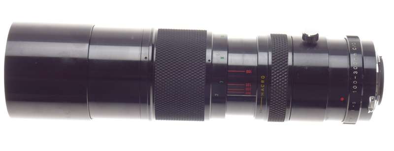 SOLIGOR 100-300mm 1:5 Nikon F mount vintage SLR camera lens excellent