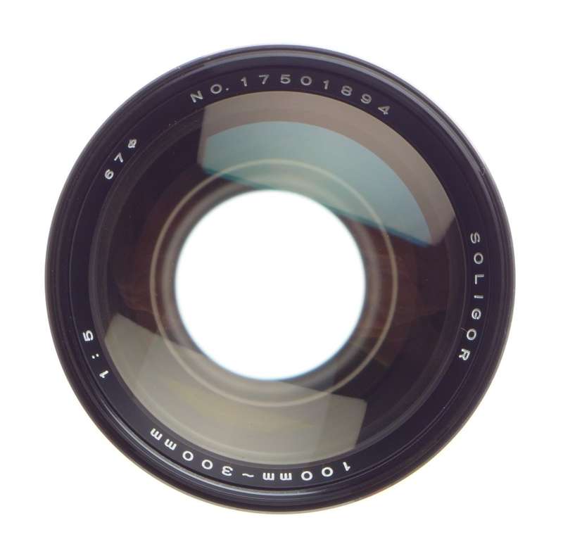 SOLIGOR 100-300mm 1:5 Nikon F mount vintage SLR camera lens excellent