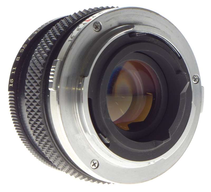 Olympus-OM system Zuiko auto-S 50mm 1:1.8 SLR vintage 35mm film camera lens used