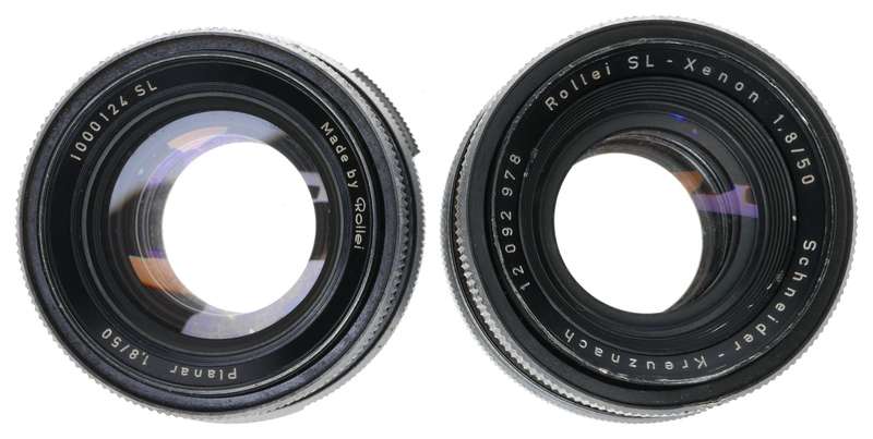 Rollei SL 35 old film camera with 2 lenses outfit