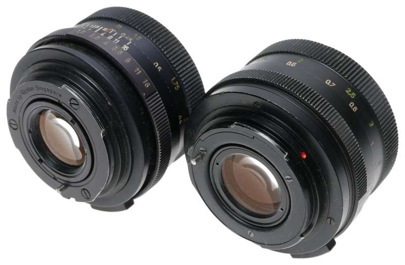 Rollei SL 35 old film camera with 2 lenses outfit