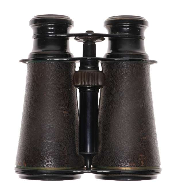J.Lizars Vintage binoculars in leather case Glasgow London
