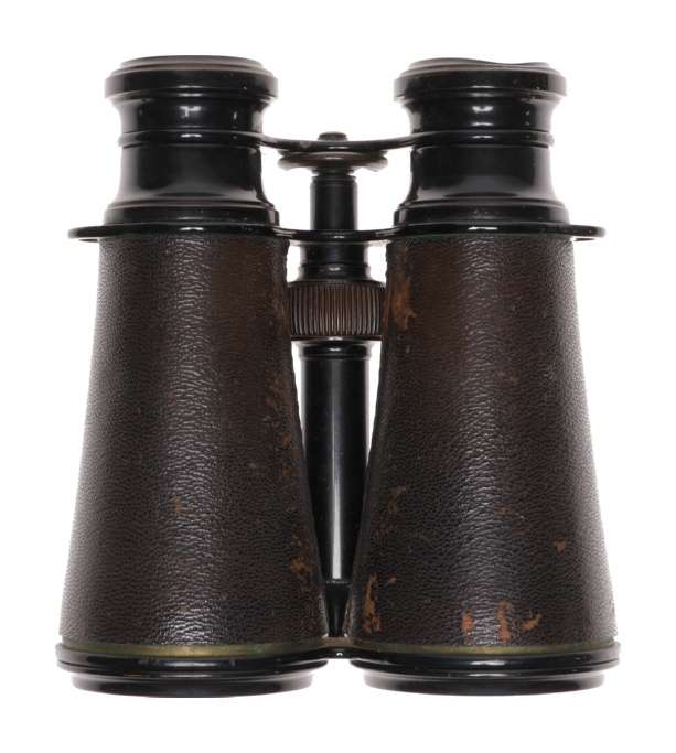 J.Lizars Vintage binoculars in leather case Glasgow London
