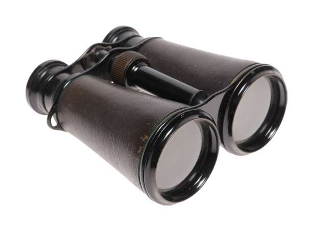 J.Lizars Vintage binoculars in leather case Glasgow London