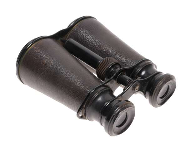 J.Lizars Vintage binoculars in leather case Glasgow London