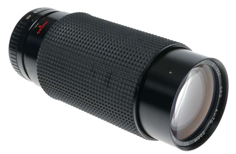 CPC 60-300mm auto zoom SLR vintage 35mm film camera lens CCT MC