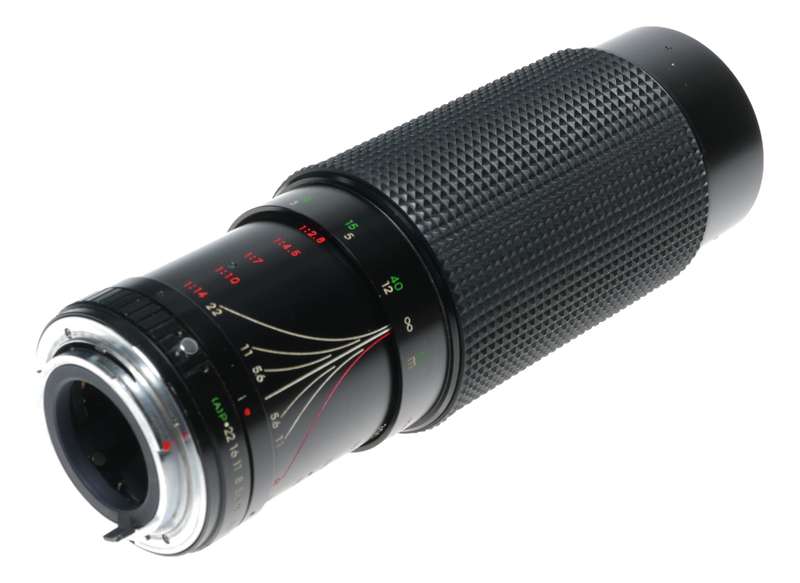 CPC 60-300mm auto zoom SLR vintage 35mm film camera lens CCT MC