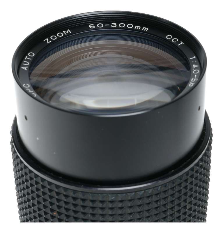 CPC 60-300mm auto zoom SLR vintage 35mm film camera lens CCT MC