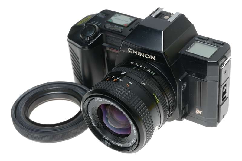 CHINON Auto Zoom 35-70mm Macro SLR Vintage film camera