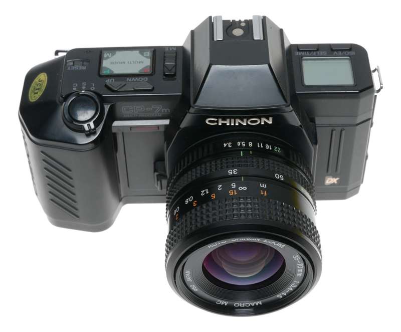 CHINON Auto Zoom 35-70mm Macro SLR Vintage film camera