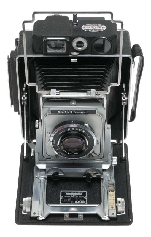 Busch Pressman 4x5 Field camera Raptar Wollensack 135mm f4.7