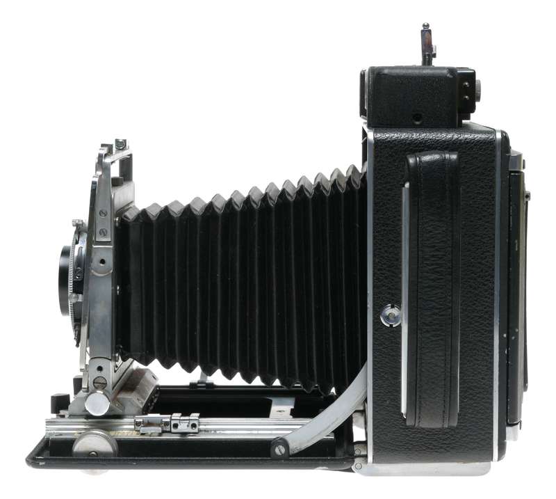 Busch Pressman 4x5 Field camera Raptar Wollensack 135mm f4.7