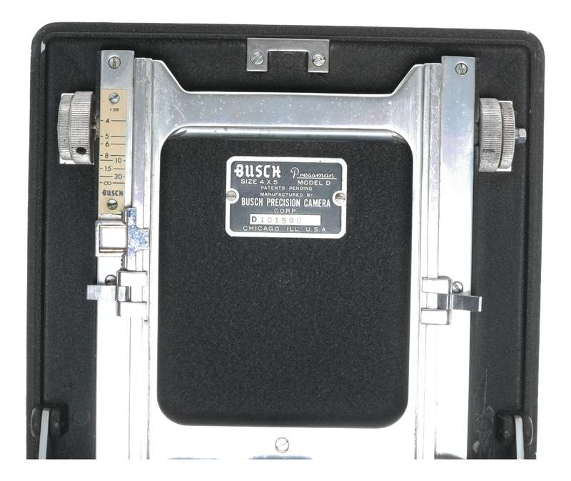 Busch Pressman 4x5 Field camera Raptar Wollensack 135mm f4.7