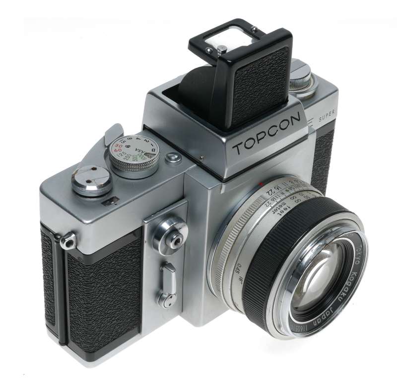 TOPCON RE Super SLR film camera 1.8 f=5.8cm auto-topcor lens