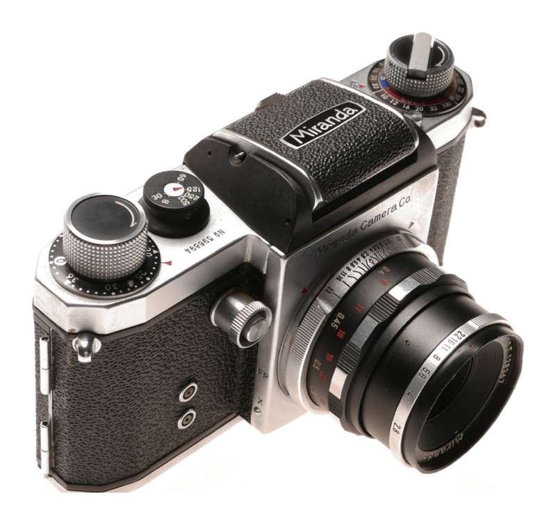 Miranda T lens 2.8 f=5cm 35mm film classic camera