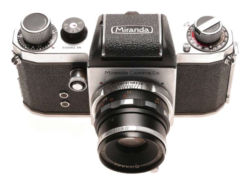 Miranda T lens 2.8 f=5cm 35mm film classic camera