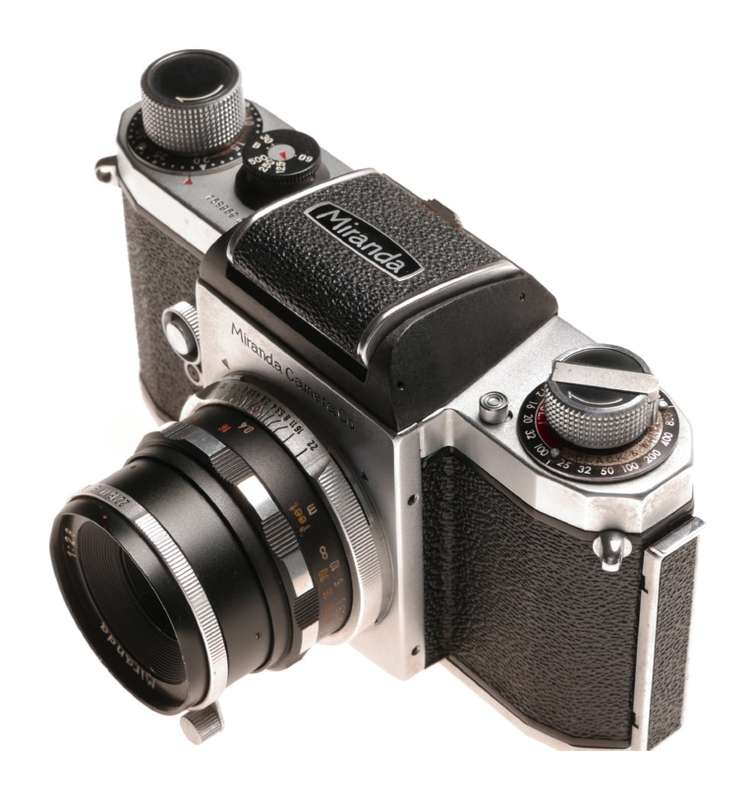 Miranda T lens 2.8 f=5cm 35mm film classic camera
