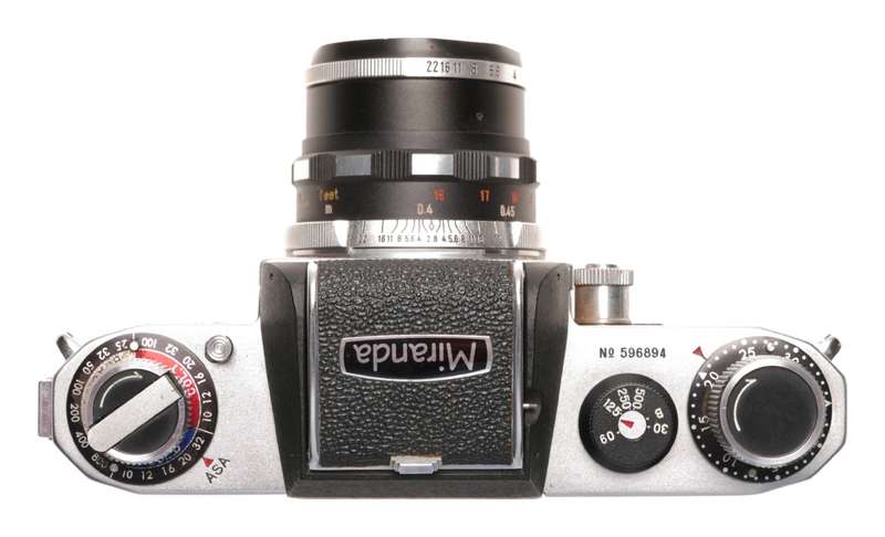 Miranda T lens 2.8 f=5cm 35mm film classic camera