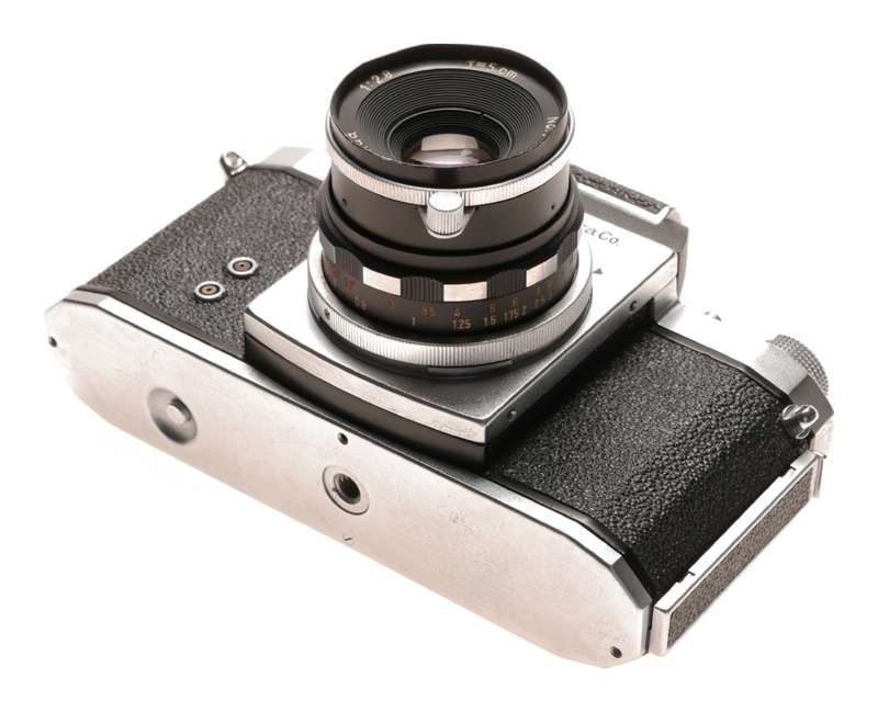 Miranda T lens 2.8 f=5cm 35mm film classic camera