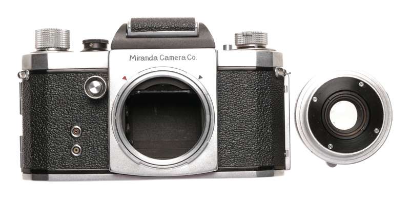 Miranda T lens 2.8 f=5cm 35mm film classic camera