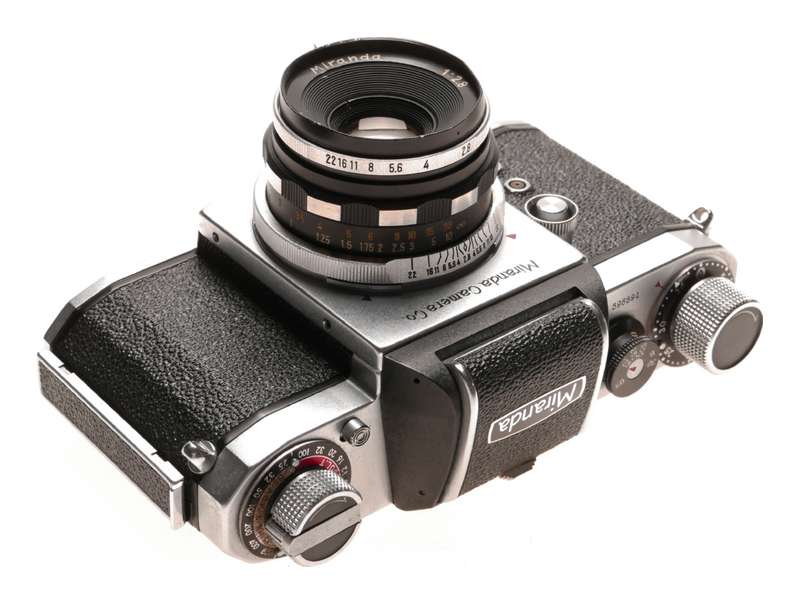 Miranda T lens 2.8 f=5cm 35mm film classic camera
