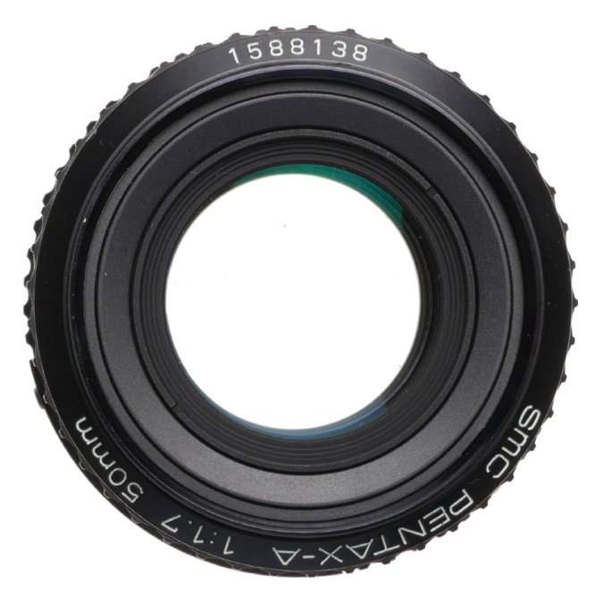 Pentax-A SMC 1:1.7 50mm SLR classic camera lens 1.7/50